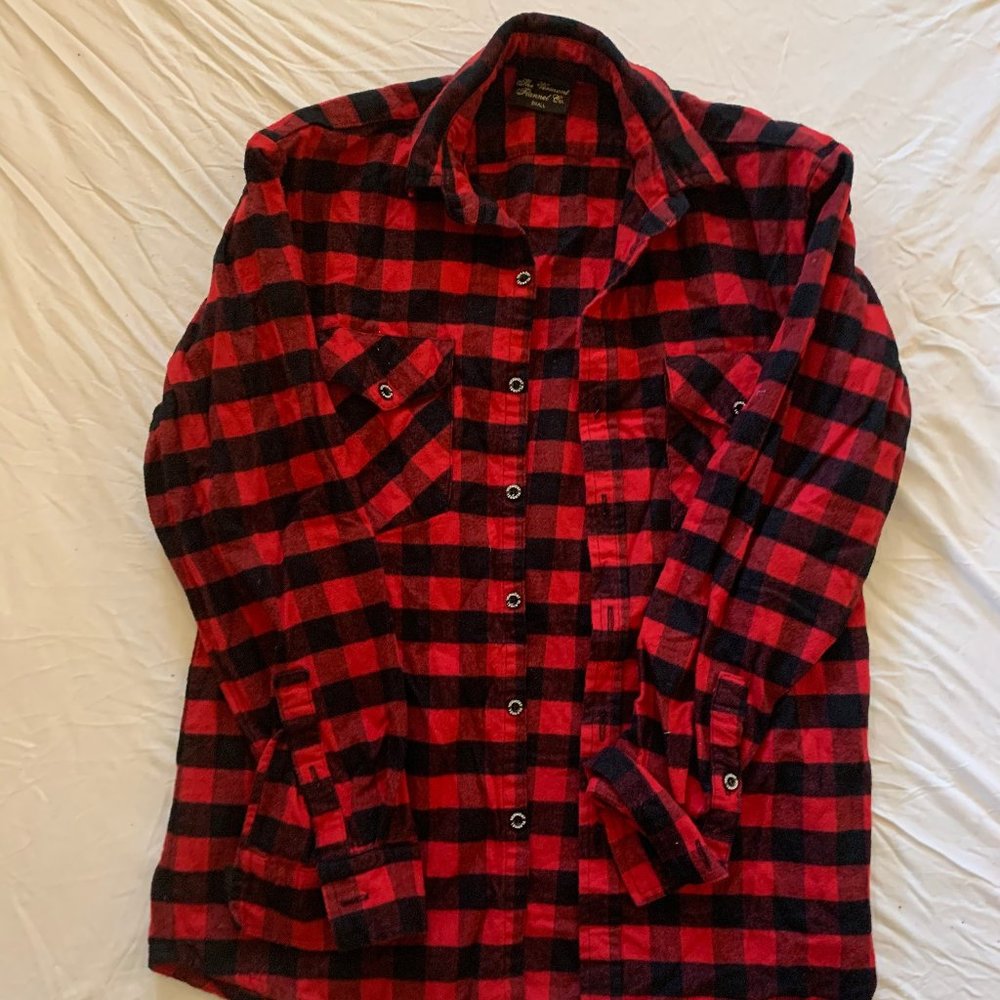 Vermont Flannel Co. Men's Red & Black Flannel